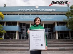 Recibe Silvia Amaya Llano constancia como Rectora electa de la UAQ