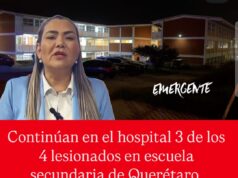 Continúan en el hospital 3 de los 4 lesionados en secundaria de Querétaro